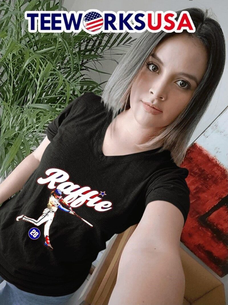 Raffie 28 Alec Bohm Philadelphia Phillies women-t-shirt