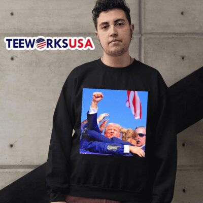 Donald Trump Parental advisory explicit content album cover assassination attempt sweater