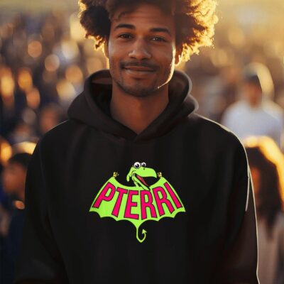 Pterri the pterodactyl from Pee-wee’s Playhouse hoodie