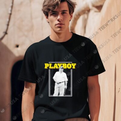 Playboy Trump playing golf shirt