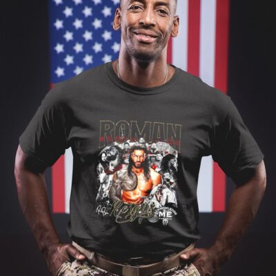 Roman Reigns acknowledge me signature shirt