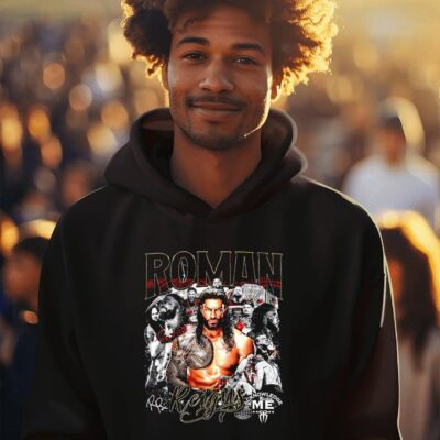 Roman Reigns acknowledge me signature hoodie