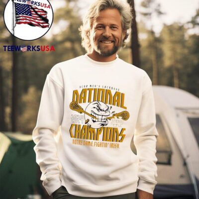 Notre Dame Fighting Irish NCAA men’s lacrosse national champions 2024 sweater