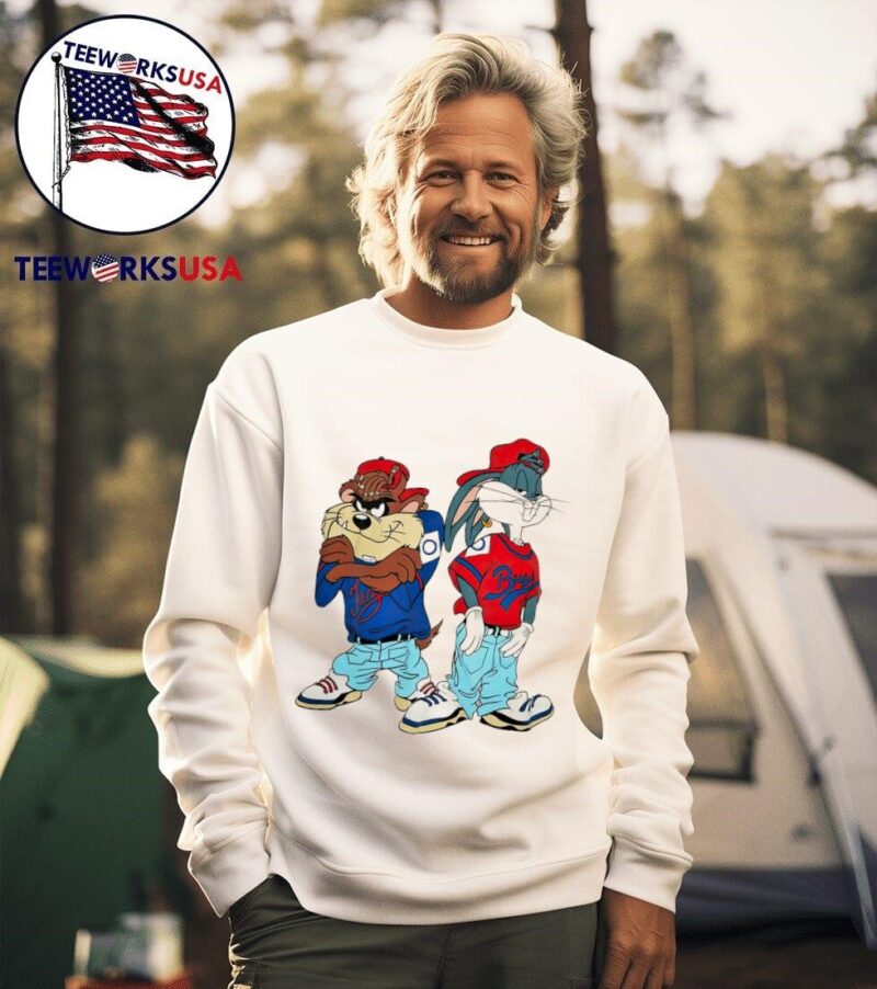 Taz and Bugs Bunny sweater