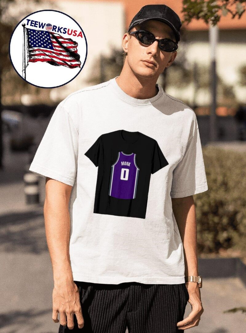 Sacramento Kings Malik Monk shirt jersey shirt