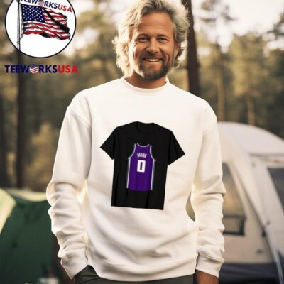 Sacramento Kings Malik Monk shirt jersey sweater