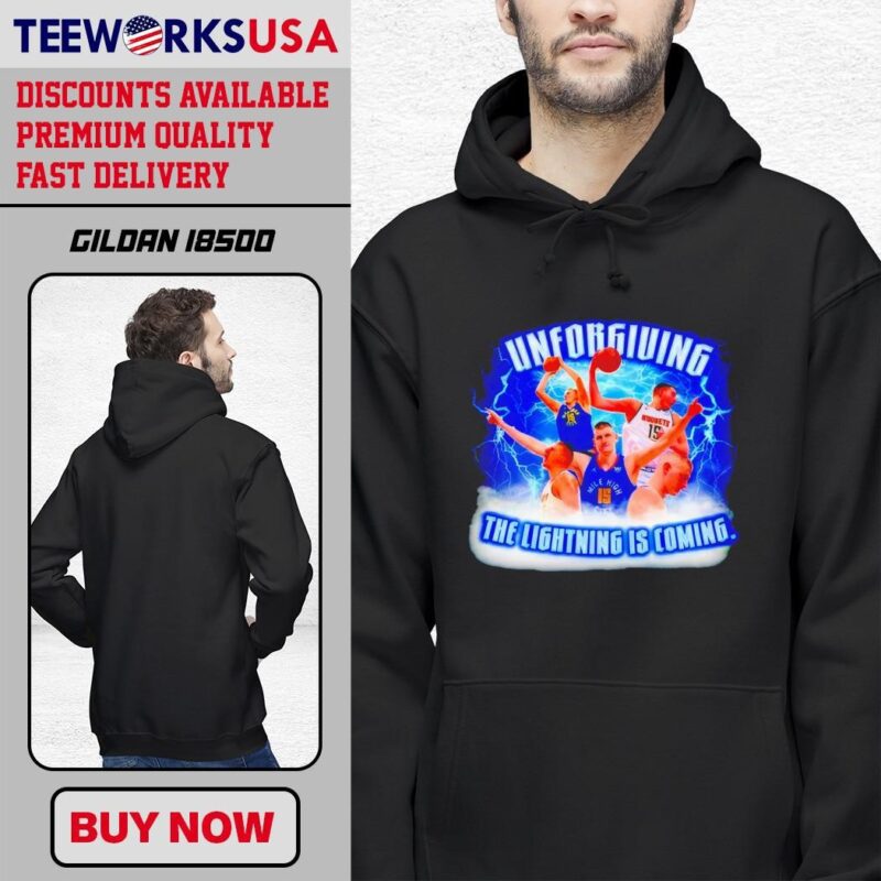 Unforgiving Nikola Jokic The Lightning Is Coming high fashion black-hoodie