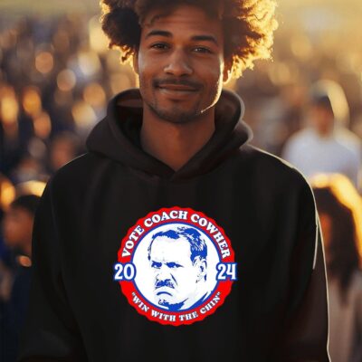 Pittsburgh Steelers vote coach Bill Cowher win with the chin 2024 hoodie