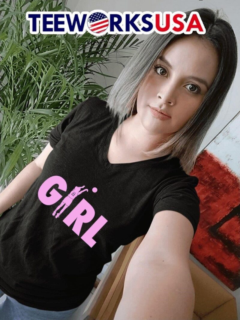 Indiana Fever Caitlin Clark 22 pink girl women-t-shirt