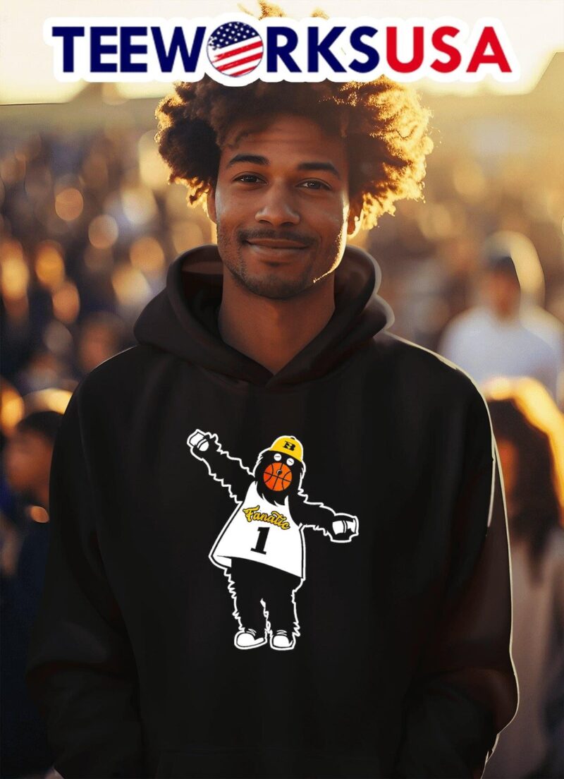 St. Bonaventure Bonnies Basketball Fanatic mascot hoodie