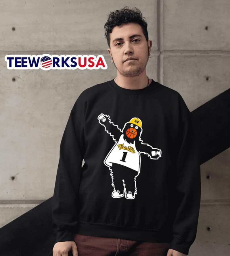 St. Bonaventure Bonnies Basketball Fanatic mascot sweater