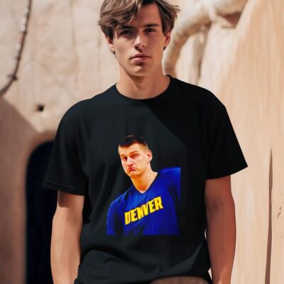 Nikola Jokic Denver Nuggets funny face shirt