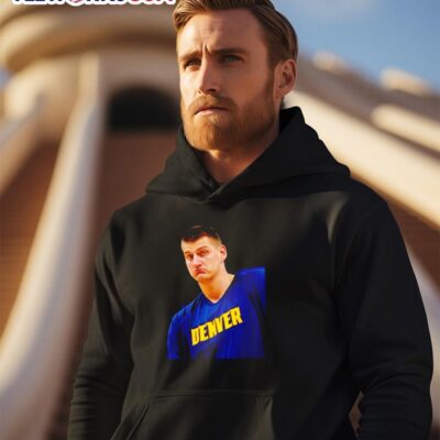 Nikola Jokic Denver Nuggets funny face hoodie