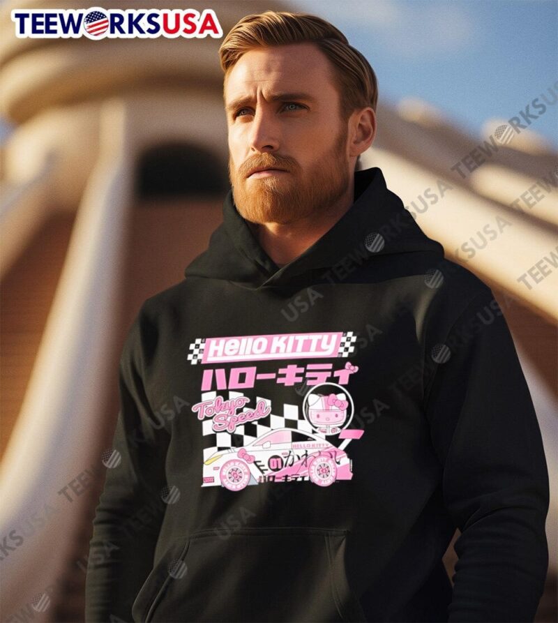 Nice Hello Kitty Tokyo Speed hoodie