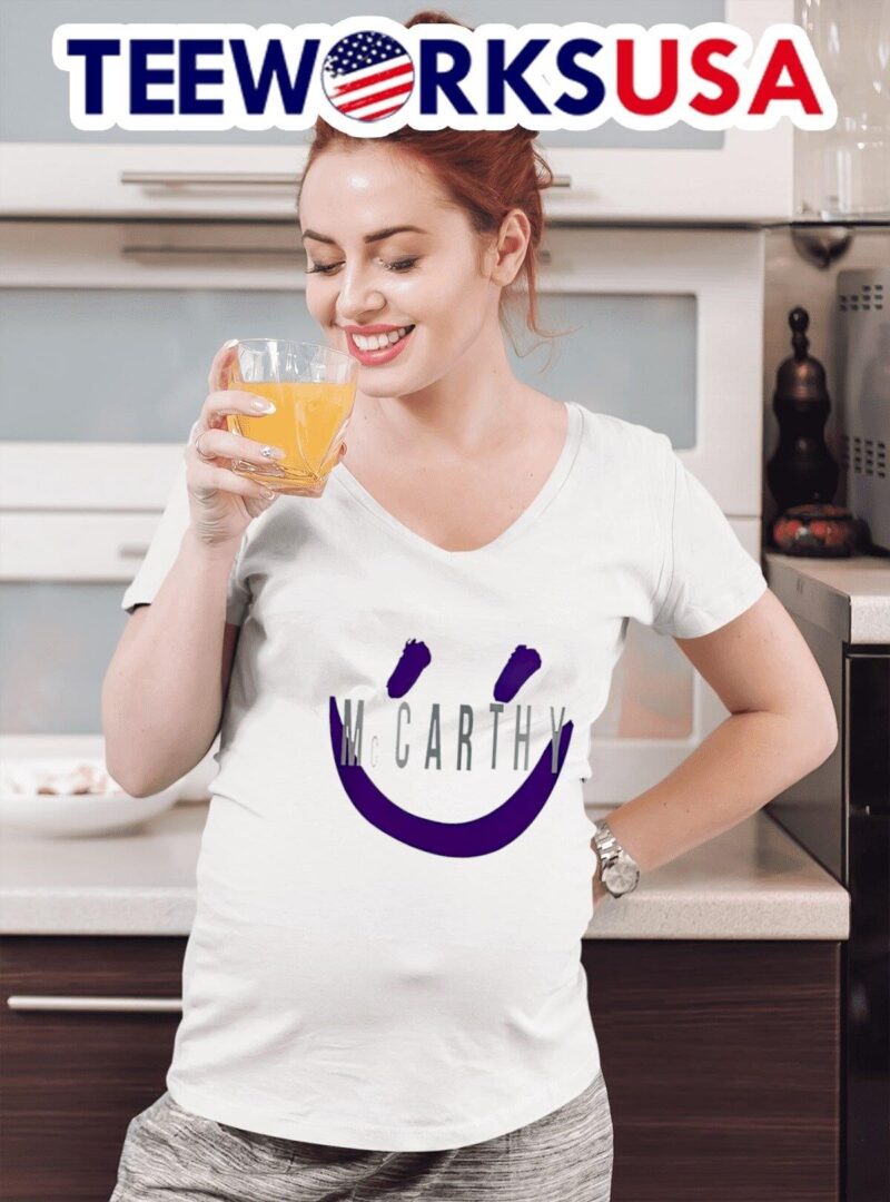 J.J. McCarthy Winter Warrior Minnesota Vikings women-t-shirt