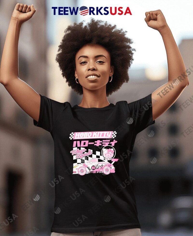 Nice Hello Kitty Tokyo Speed women-t-shirt