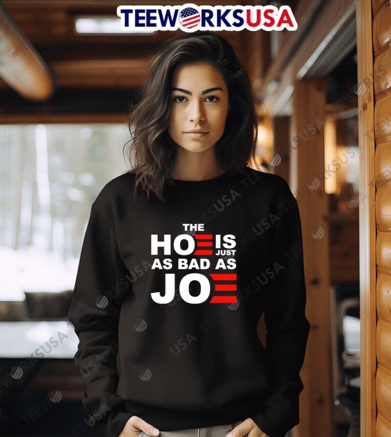 Sarah larchmont the hoe is just as bad as Joe sweater