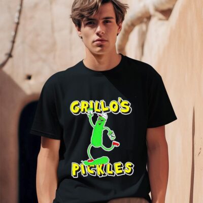 Mike Lottie X Grillos Pickle man skate shirt