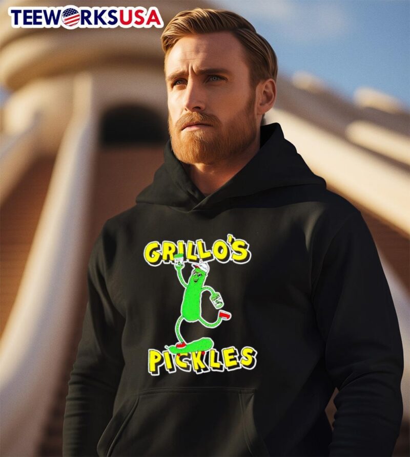 Mike Lottie X Grillos Pickle man skate hoodie