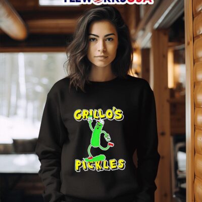 Mike Lottie X Grillos Pickle man skate sweater