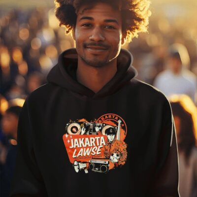 Jakarta Lawse football music and culture hoodie