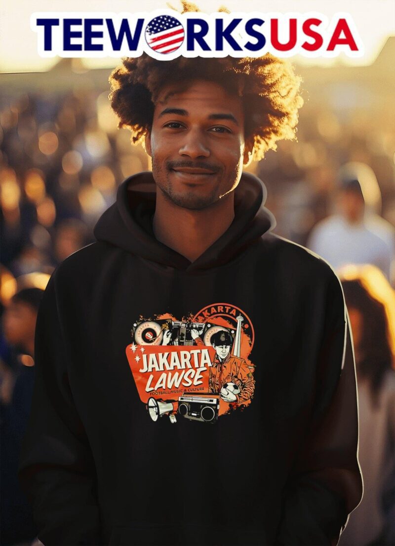 Jakarta Lawse football music and culture hoodie