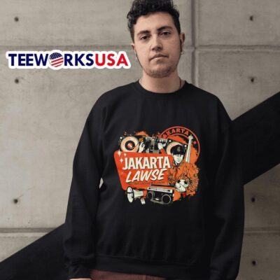 Jakarta Lawse football music and culture sweater
