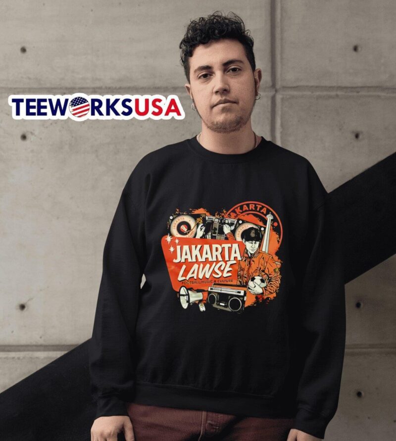 Jakarta Lawse football music and culture sweater