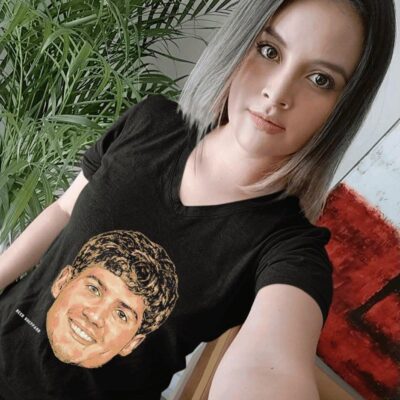 Reed Sheppard Houston Rockets portrait women-t-shirt