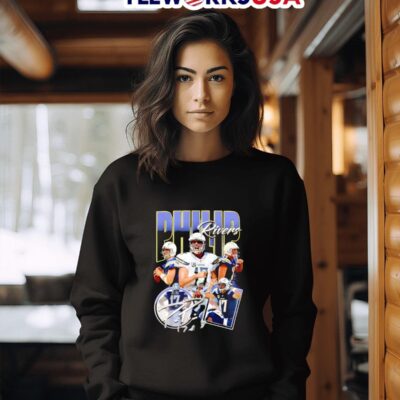 Philip Rivers 17 Los Angeles Chargers retro signature sweater