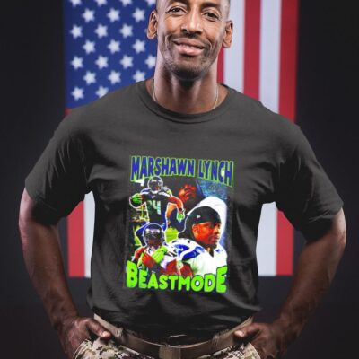 Seattle Seahawks Marshawn Lynch beastmode shirt