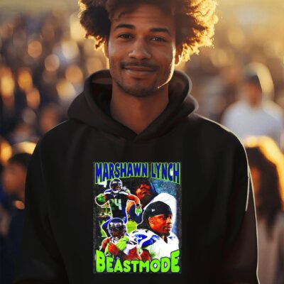 Seattle Seahawks Marshawn Lynch beastmode hoodie