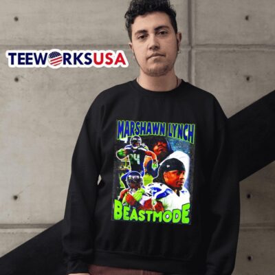 Seattle Seahawks Marshawn Lynch beastmode sweater