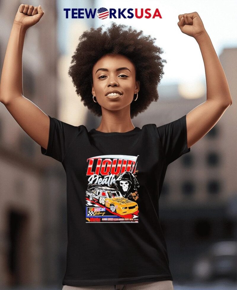 Nascar X Liquid Death Thirst Hearse Tri-blend women-t-shirt