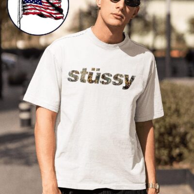 Stussy camo shirt