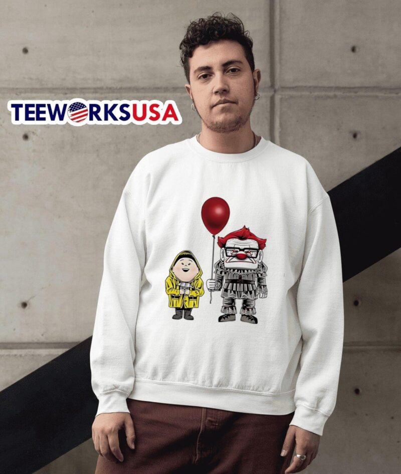 Pennywise Carl Fredricksen Russell happy Halloween sweater