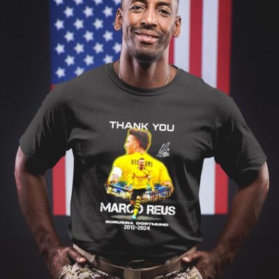 Thank you Marco Reus Borussia Dortmund 2012-2024 signature shirt