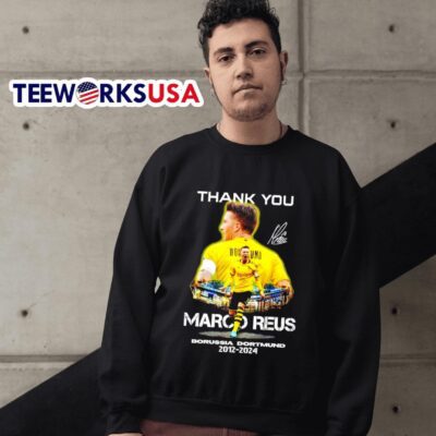Thank you Marco Reus Borussia Dortmund 2012-2024 signature sweater
