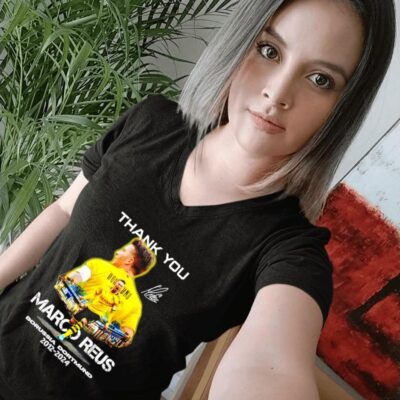 Thank you Marco Reus Borussia Dortmund 2012-2024 signature women-t-shirt