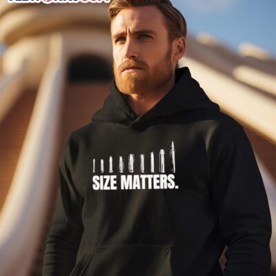 Size matters Bullet hoodie