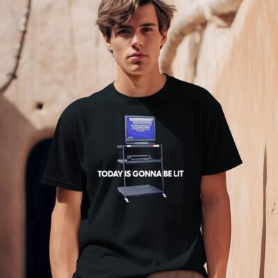 Tivi 21 inch today is gonna be lit shirt