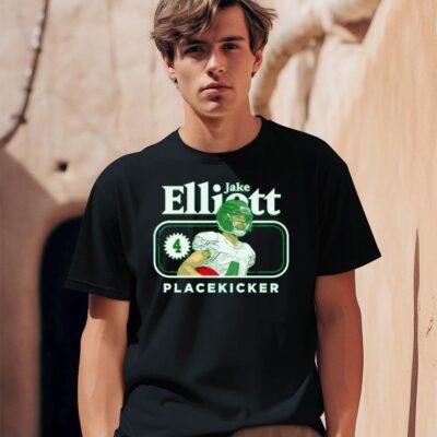 Philadelphia Eagles Jake Elliott 4 placekicker shirt