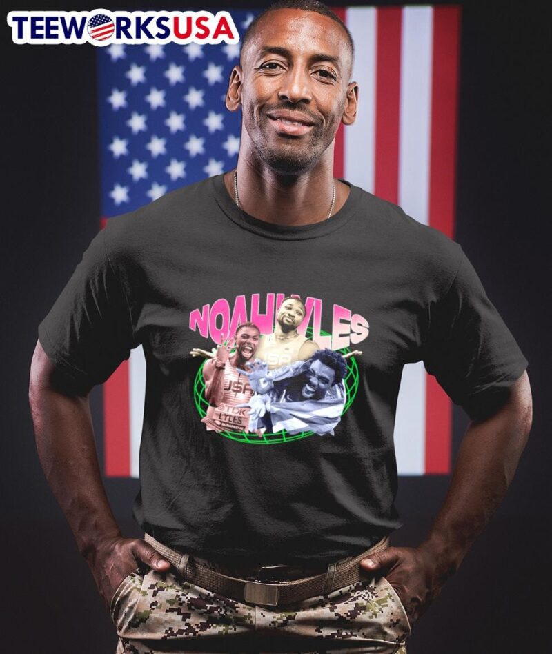 Noah Lyles 2024 Paris Olympics shirt