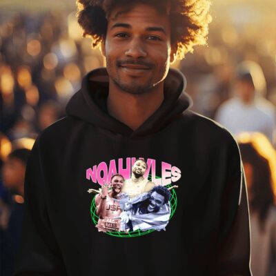 Noah Lyles 2024 Paris Olympics hoodie