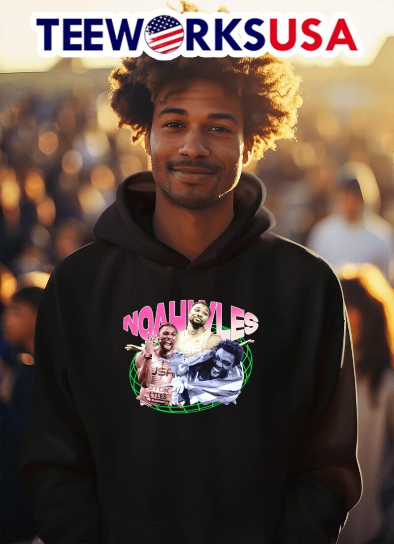 Noah Lyles 2024 Paris Olympics hoodie