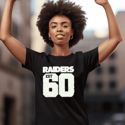 Raiders Jersey est 60 women-t-shirt