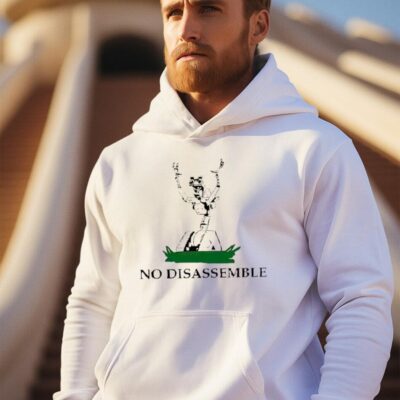 No Disassemble robot hoodie