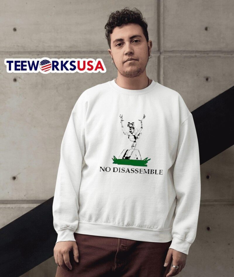No Disassemble robot sweater