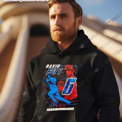 David Fry number 6 Cleveland Guardians 2024 all star hoodie