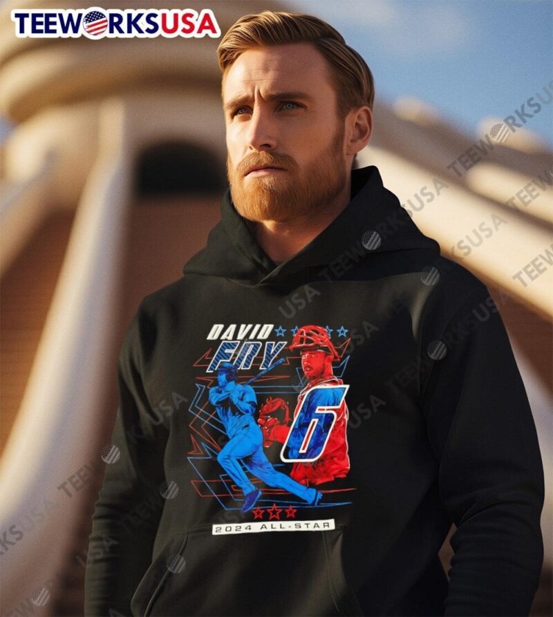 David Fry number 6 Cleveland Guardians 2024 all star hoodie